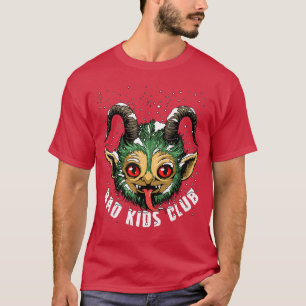 Camiseta Krampus Mau Clube Demônio Natal Germânico Horror f