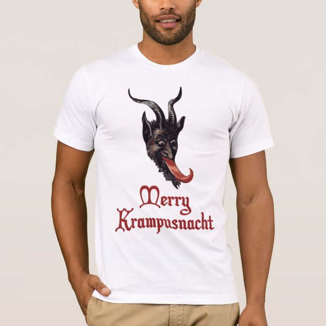 Camiseta Krampusnacht alegre (Frente)