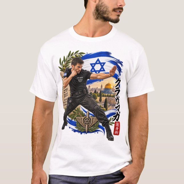 Camiseta krav maga (Frente)