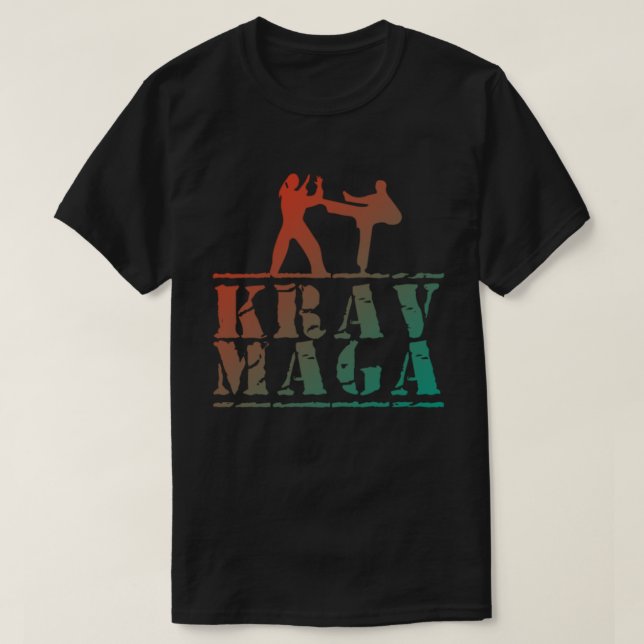 Camiseta Krav Maga (Frente do Design)