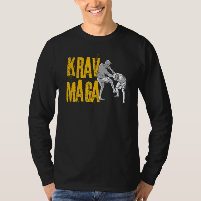 Camiseta Krav Maga Autodefesa (Frente)