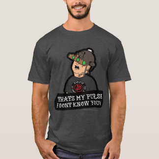 Camiseta Krav Maga "Essa é minha bolsa! Não conheço você!"