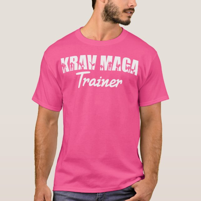 Camiseta Krav Maga Roupa do Sistema de Autodefesa Israelens (Frente)