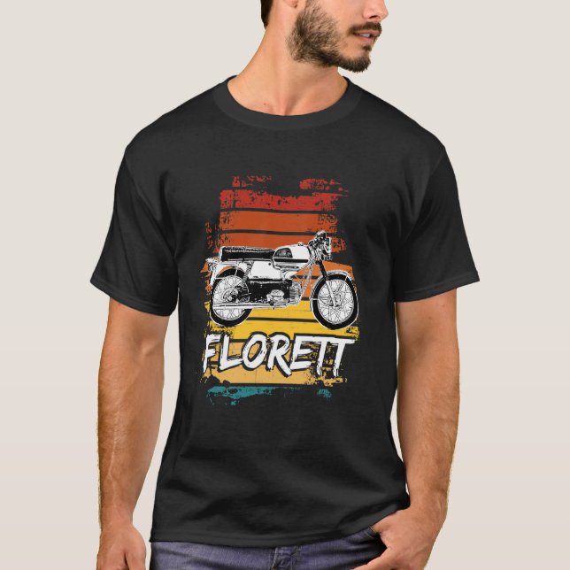 Camiseta Kreidler Florett Moped Oldtimer Moped Old Moped 80 (Frente)