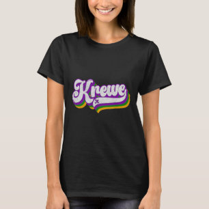 Camiseta Krewe Mardi Gras Carnival Costume Men Mulheres