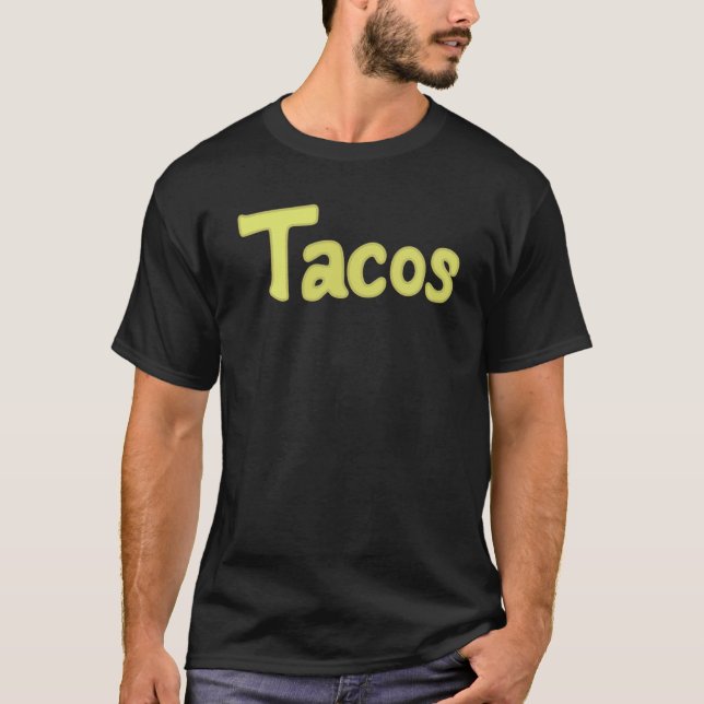 Camiseta Krillin Tacos Design Classic (Frente)