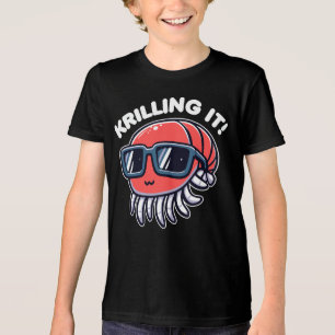 Camiseta Krilling É Engraçado, Um Truque De Krill