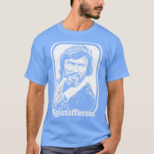 Camiseta Kris Kristofferson Estilo Retro Forneça