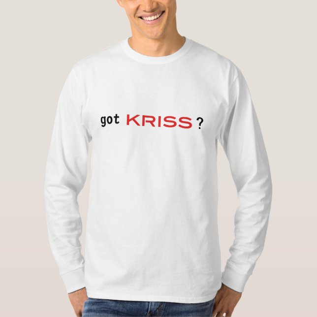 Camiseta Kriss obtido (Frente)
