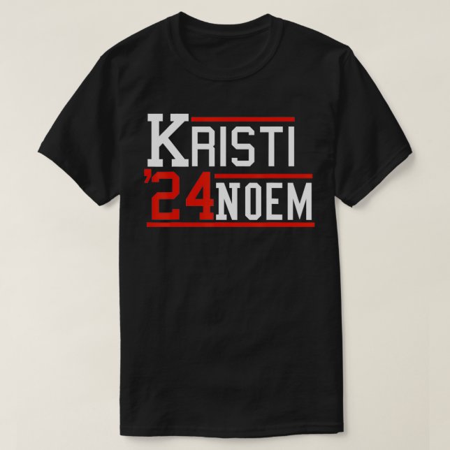 Camiseta Kristi Nom 2024 Para Presidente (Frente do Design)