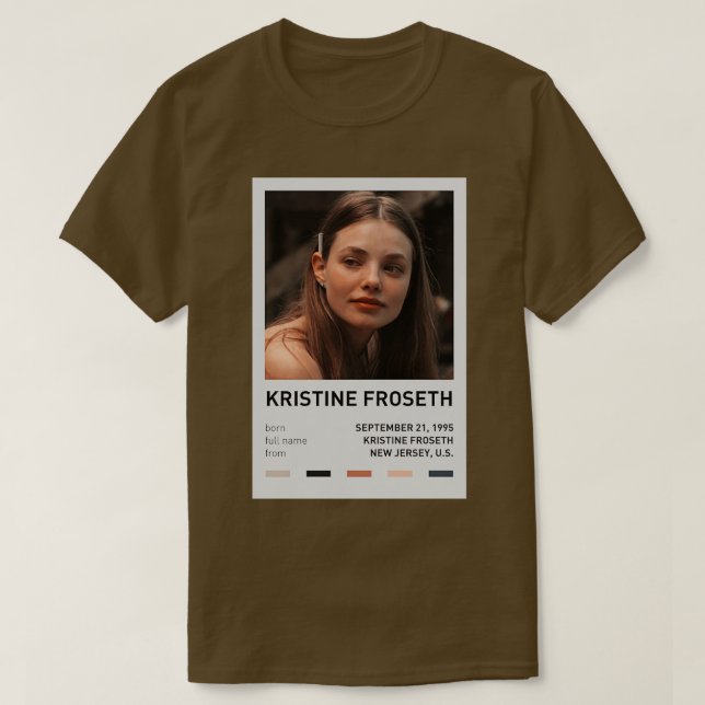 Camiseta Kristine Froseth TShirt 3 (Frente do Design)