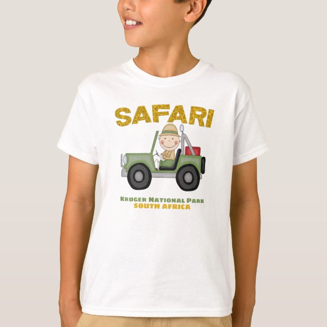 Camiseta Kruger National Park Safari Kids (Frente)