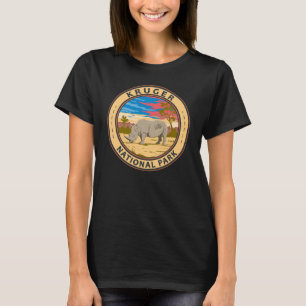 Camiseta Kruger National Park White Rhinocerontes Viagem Ar