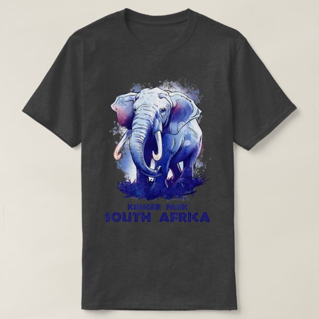 Camiseta Kruger Park África do Sul - Safari - Jogo do Parqu (Frente do Design)