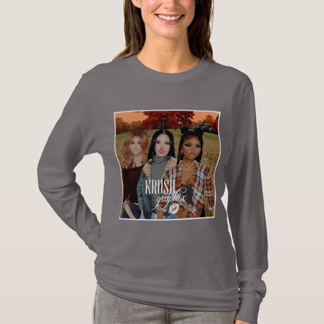 Camiseta Krush Graphix by Ahsek Novel Shirt 15 (Frente)