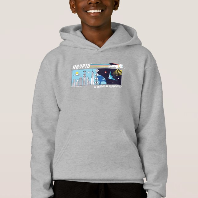 Camiseta Krypto Exterior para Metrópolis (Frente)