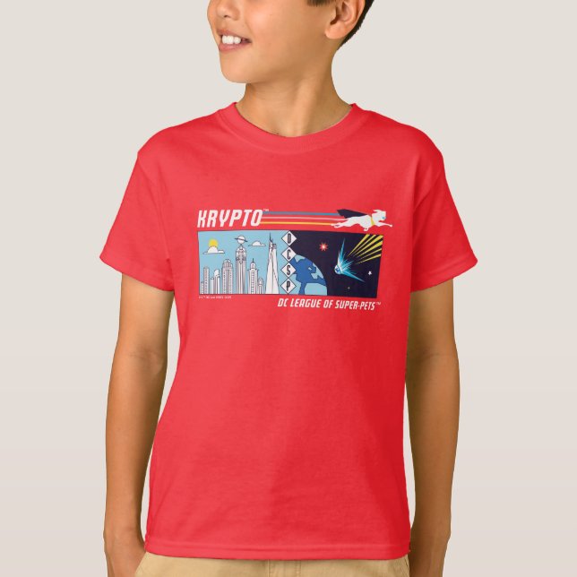Camiseta Krypto Exterior para Metrópolis (Frente)