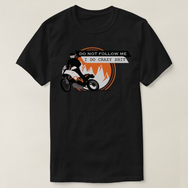 Camiseta KTM Adventure fora da estrada  (Frente do Design)
