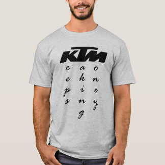 Camiseta KTM Continua Levando Dinheiro Motocicleta / Moto