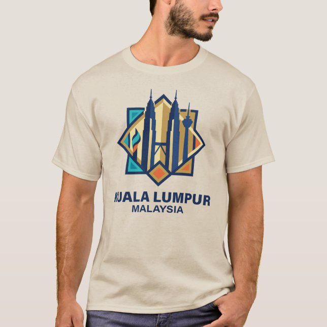 Camiseta Kuala Lumpur Malaysia Southeast Asia (Frente)
