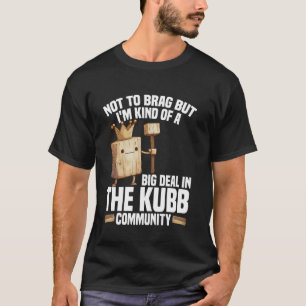 Camiseta Kubb King Viking Chess Player Lawn Jogo Set Kubb