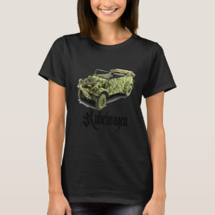 Camiseta Kübelwagen Militar Alemão Da Estrada 4 x 4 Vehi