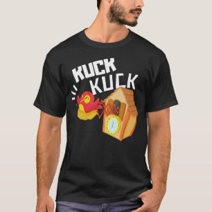 Camiseta Kuck Kuck Schwarzwald Uhr Lustiges Schwaben Motive