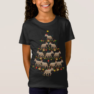 Camiseta Kudu Xmas Tree Gift Santa Hat Kudu Natal