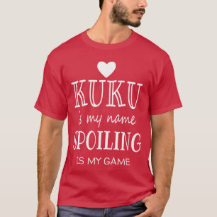 Camiseta Kuku É Meu Nome Hawaii Avó Havaiana retro vint