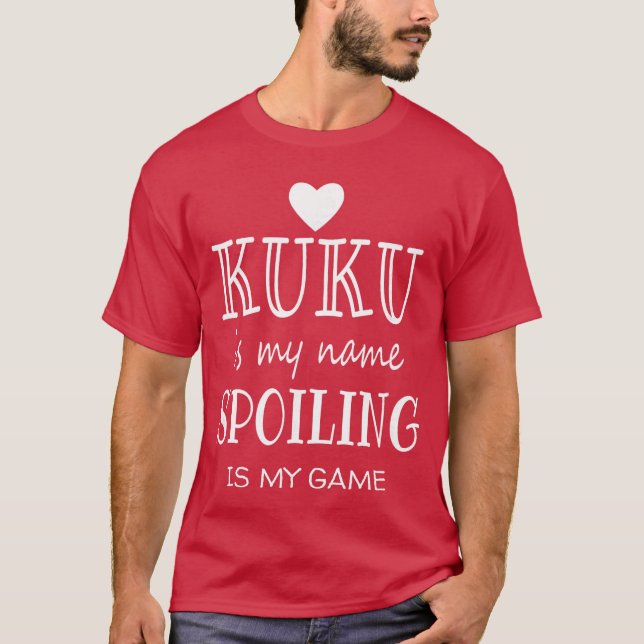 Camiseta Kuku Is My Name Hawaii Hawaiian Grandma retro vint (Frente)