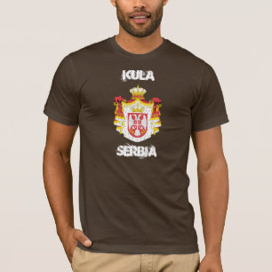 Camiseta Kula, Sérvia com casaco de armas