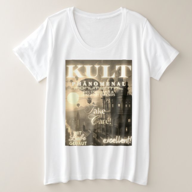 CAMISETA KULT PHÄNOMENAL MONUMENTAL (Frente do Design)