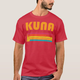 Camiseta Kuna Idaho Vintage angustiou Souvenir
