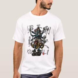 Camiseta Kundali "Gundali Myo-o" Caligrafia
