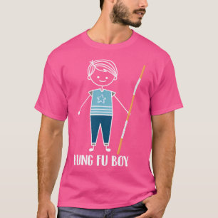 Camiseta Kung Fu Boy - Combater Artes Marciais Combatendo K