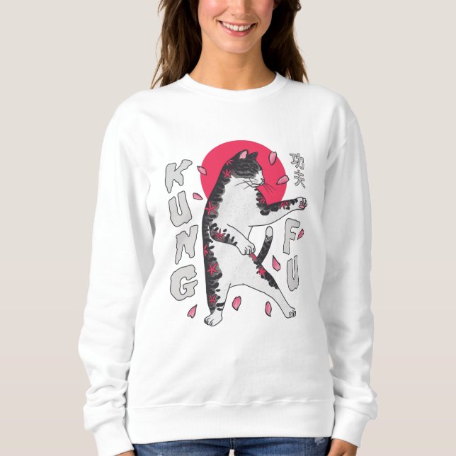 Camiseta Kung Fu Cat (Frente)