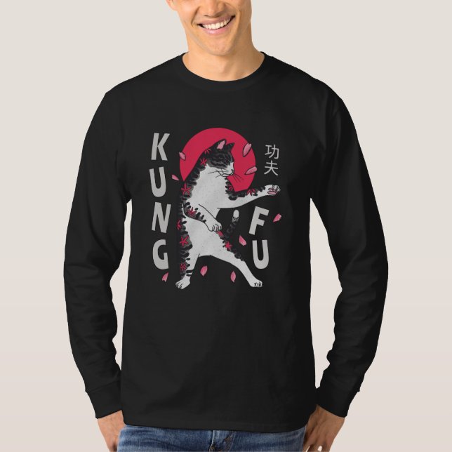Camiseta Kung Fu Cat (Frente)