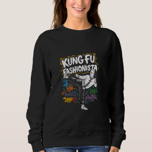 Camiseta Kung Fu Fashionista Retro Artes Marciais Urbanas
