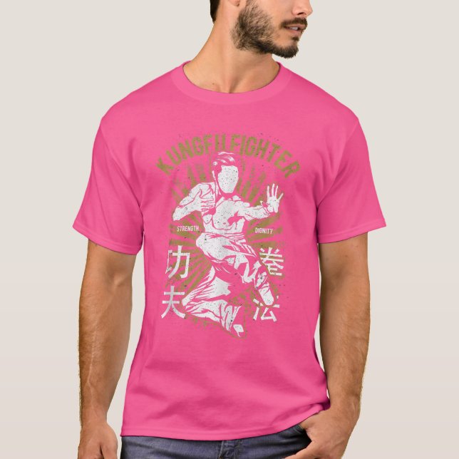 Camiseta Kung Fu Fighter Kungfu (Frente)