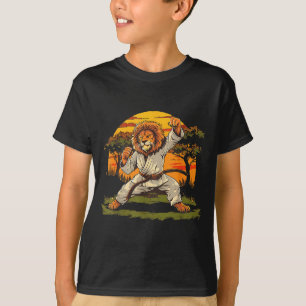 Camiseta Kung Fu Leão Taekwondo Sunset MMA Kickboxing Leão