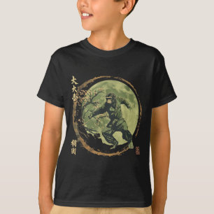 Camiseta Kung Fu Macaco Jiu-Jitsu Taekwondo Kickboxing