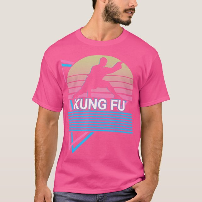Camiseta Kung Fu Retro (Frente)