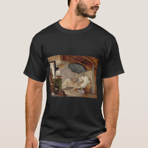 Camiseta kunst1 spitzweg 01 de carl da informação do GIF do