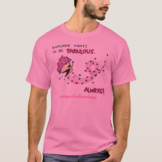Camiseta Kupcake Bein fabuloso (Frente)