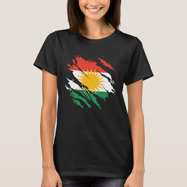 Camiseta Kurdistan Kurdish (Frente)