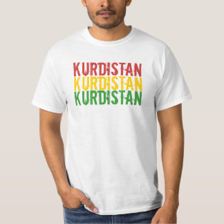 Camiseta kurdistan, kurdistan, kurdistan