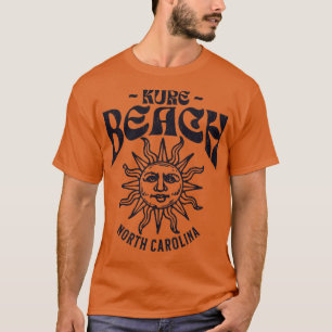 Camiseta Kure Beach NC Summertime Vacating Watchful Sun