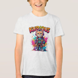 Camiseta Kurious Manga Cat