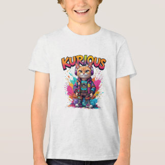 Camiseta Kurious Manga Cat
