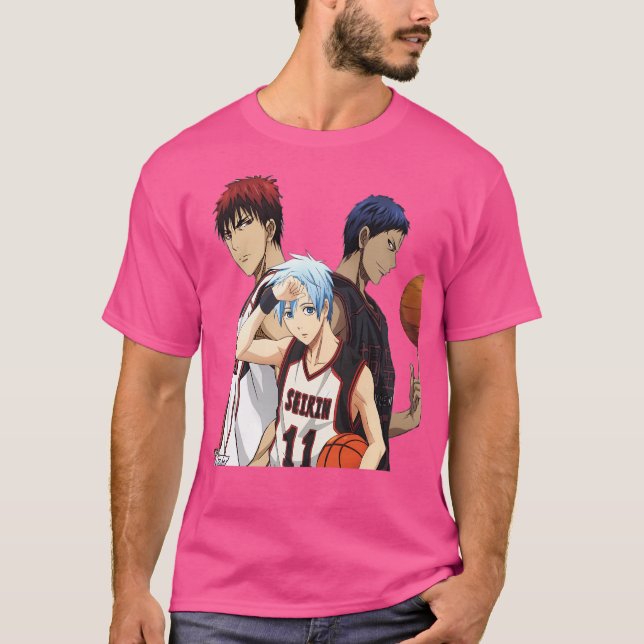 Camiseta Kuroko Kagami Aomine (Frente)